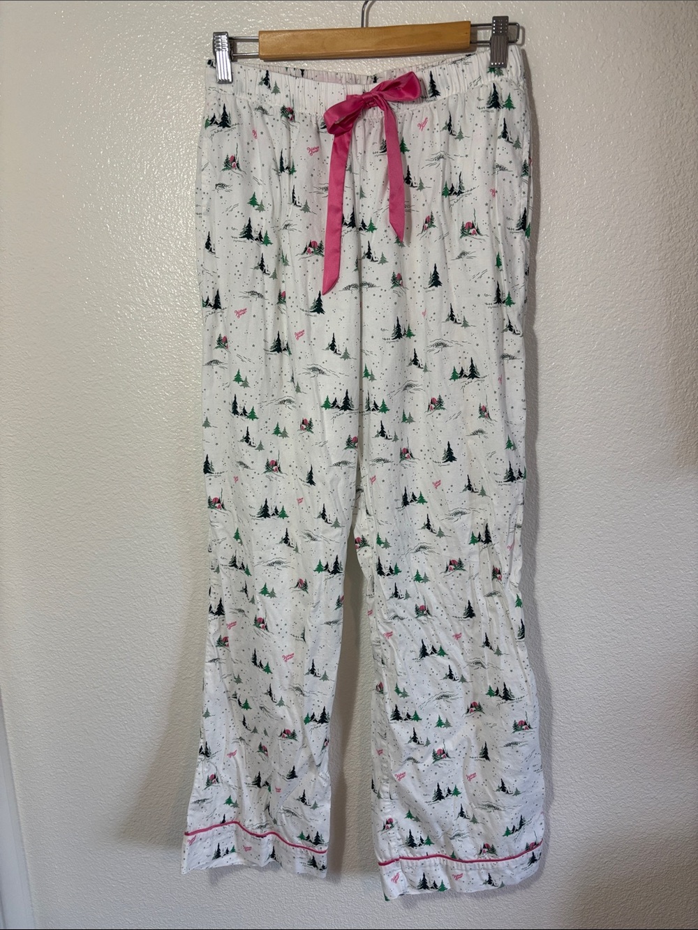 Victoria’s Secret Flannel Whimsey Forest Scene Pajama Set Size Small | holiday | - Picture 4 of 8